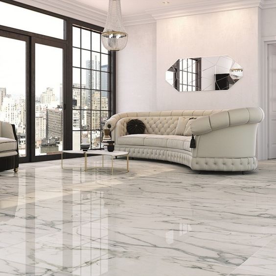 1322 Natural | Imitación Mármol Calacatta - Azulejos Perales