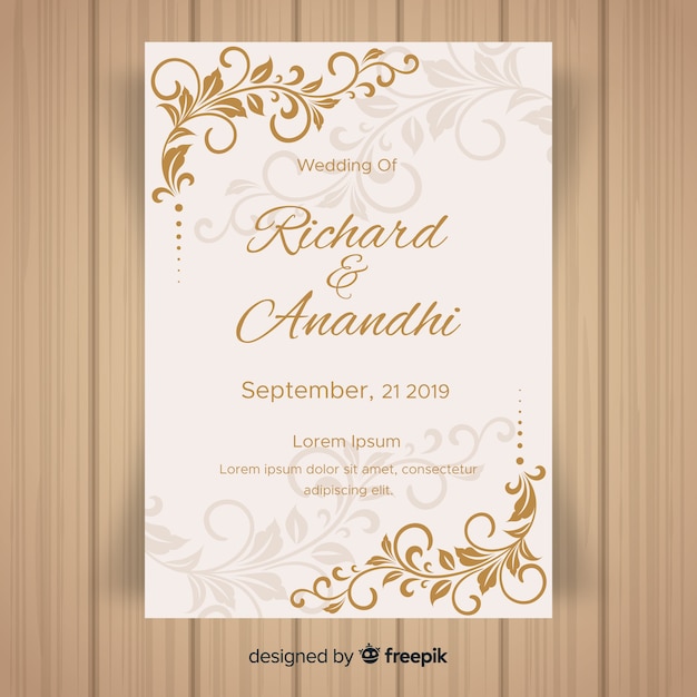 Download 90+ Template Undangan Pernikahan Kosong 1