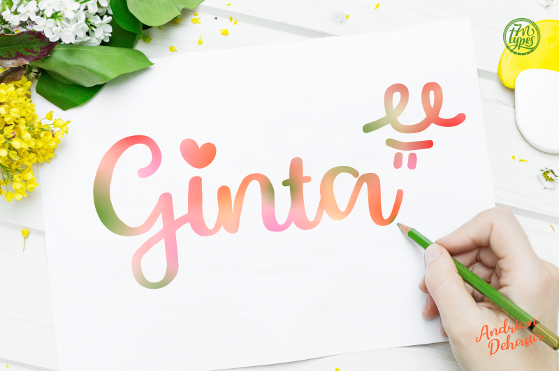 50+ Font Tulisan Tangan Terbaik 13