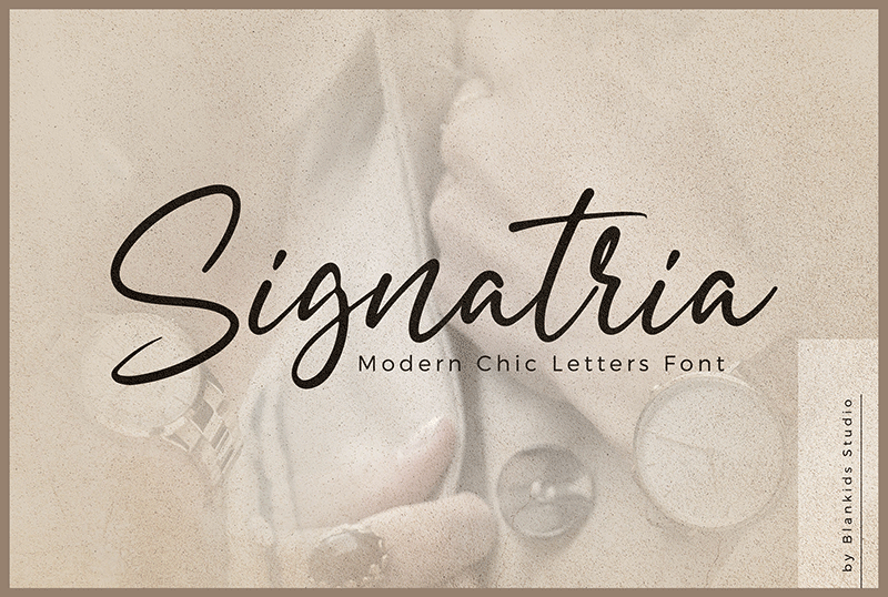 50+ Font Tulisan Tangan Terbaik 16