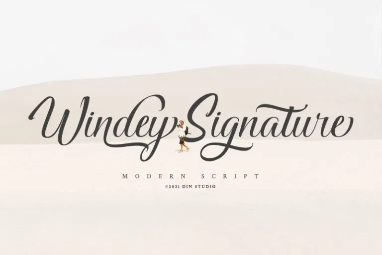 50+ Font Tulisan Tangan Terbaik 20